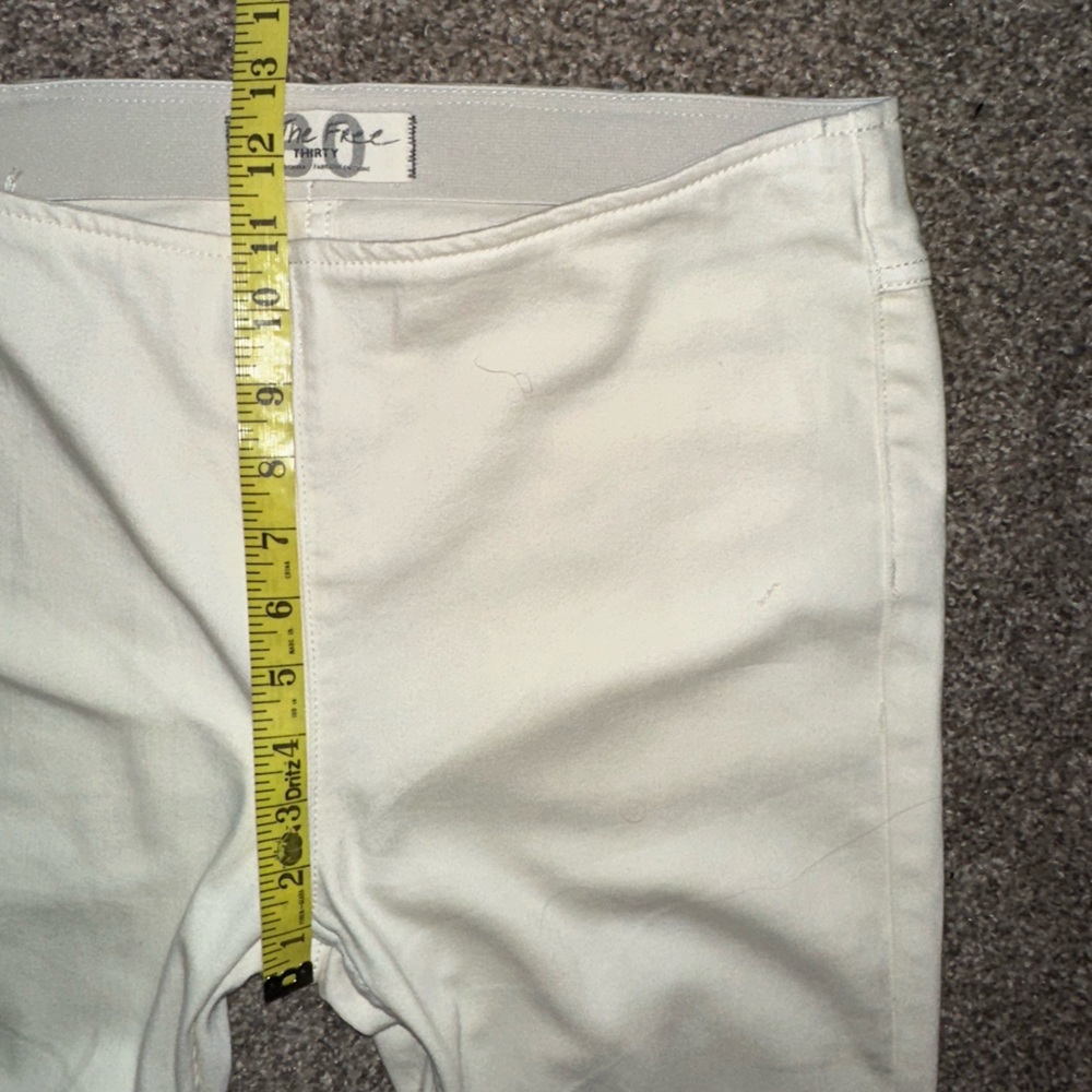 We The Free Penny Pull on Bell Bottom White Jeans - Picture 4 of 6